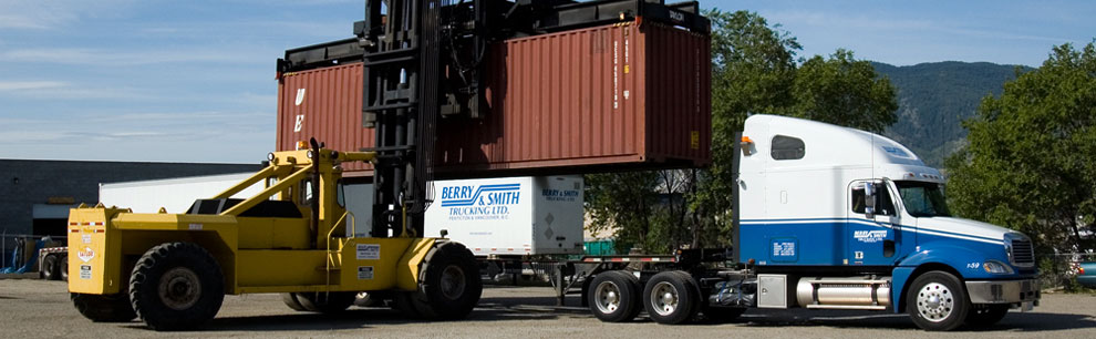 Intermodal, van and flat deck specialists, on-time deliveries